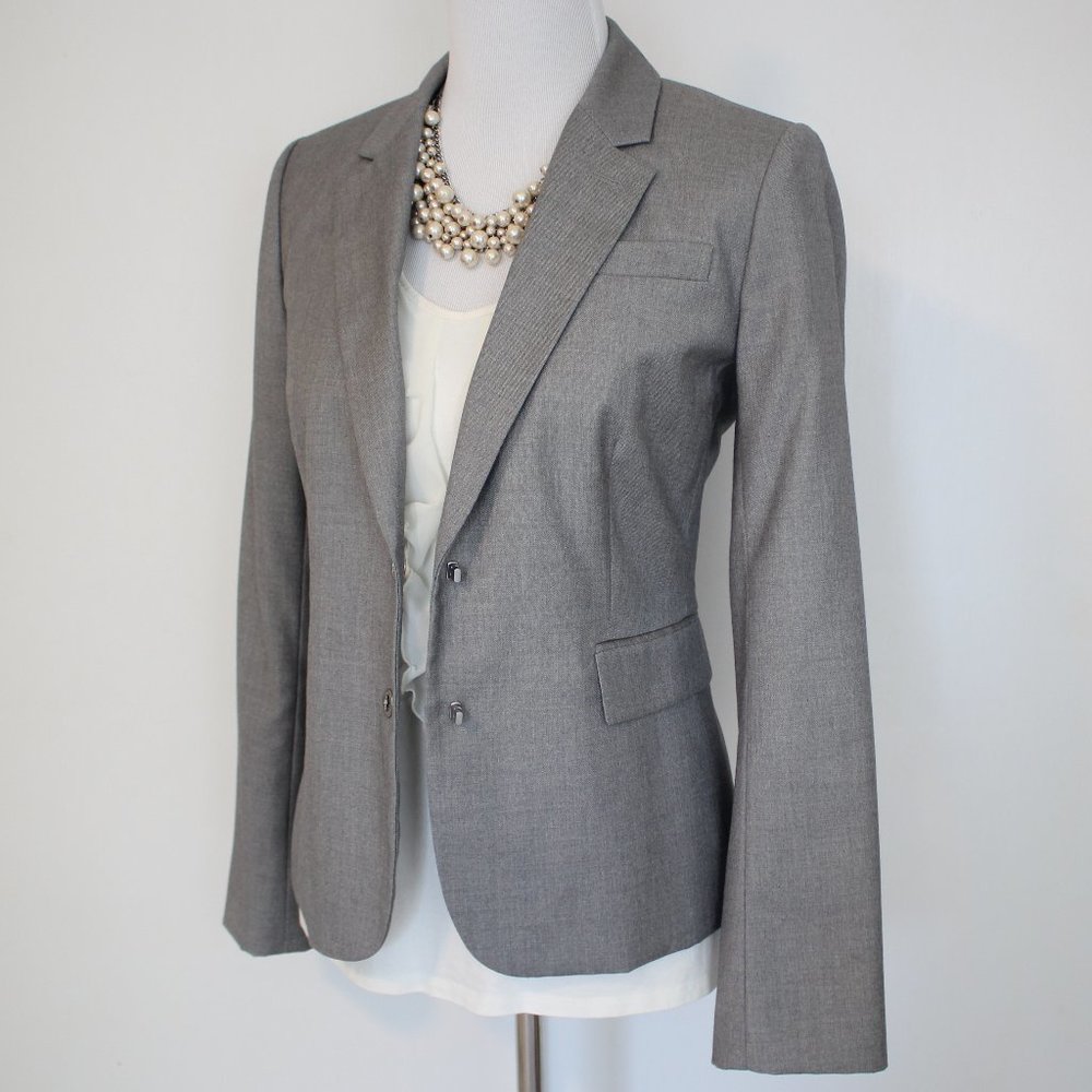 Calvin Klein Gray Women's Blazer Jacket